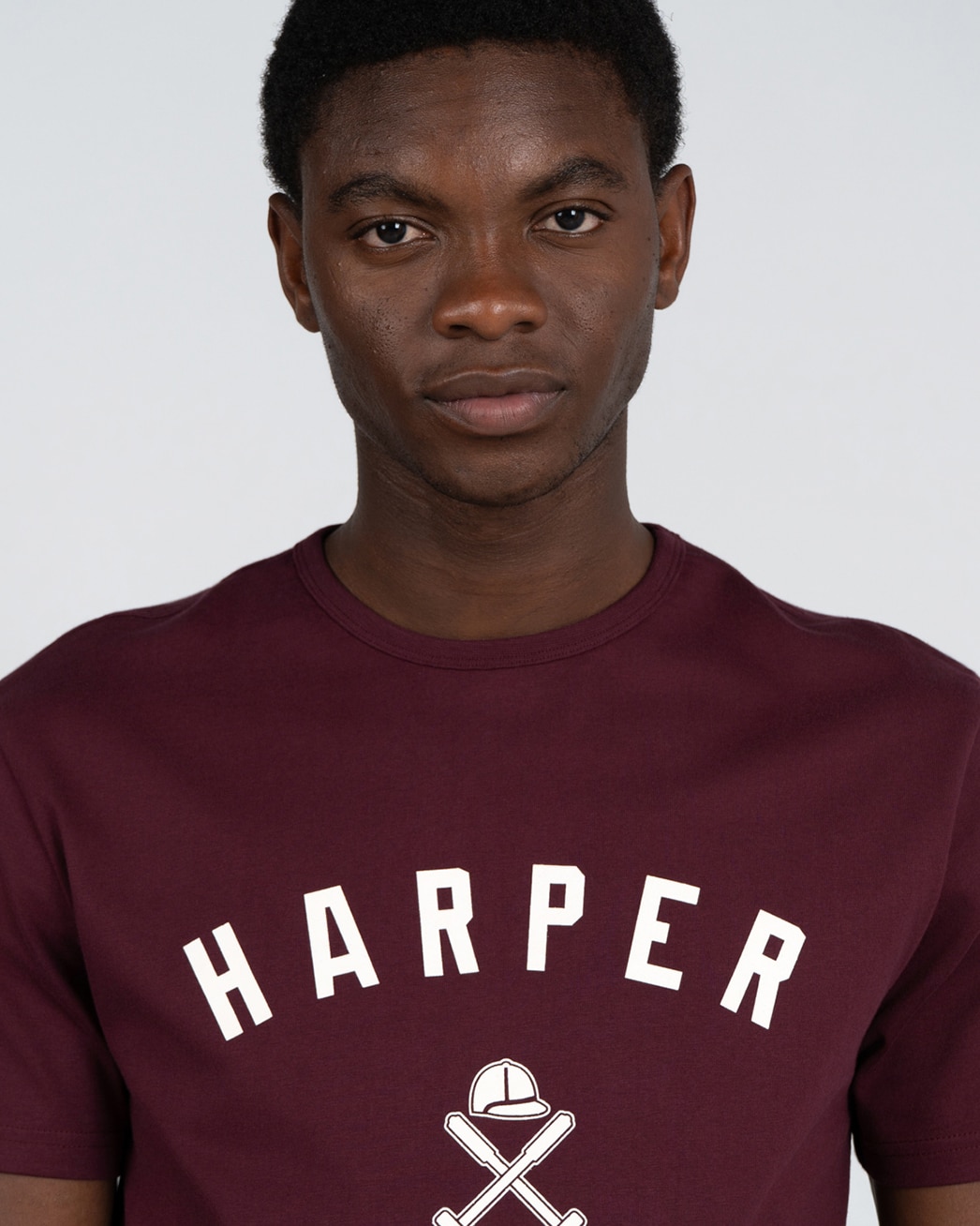 Imagen 4 de Camiseta new england - Harper & Neyer - Burdeos Burdeos