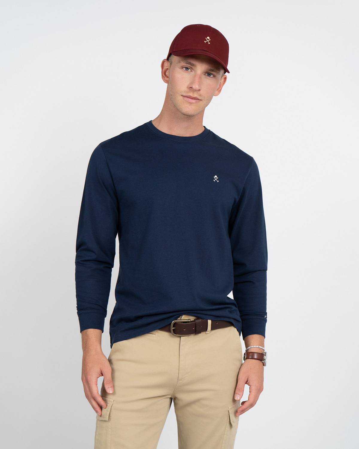 Camiseta long sleeve icon - Harper & Neyer - Blanco Blanco-1