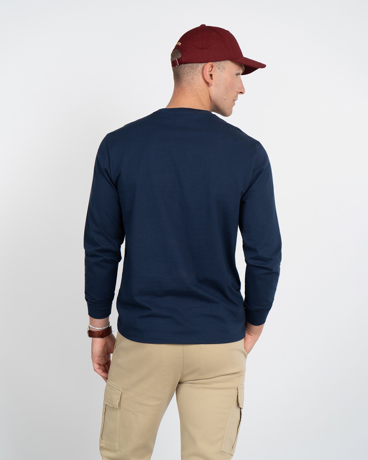 Camiseta long sleeve icon - Harper & Neyer - Blanco Blanco-2