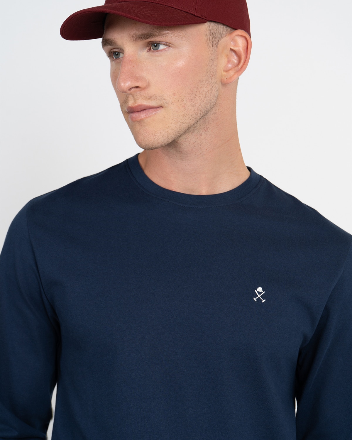 Imagen 3 de Camiseta long sleeve icon - Harper & Neyer - Azul marino Azul marino
