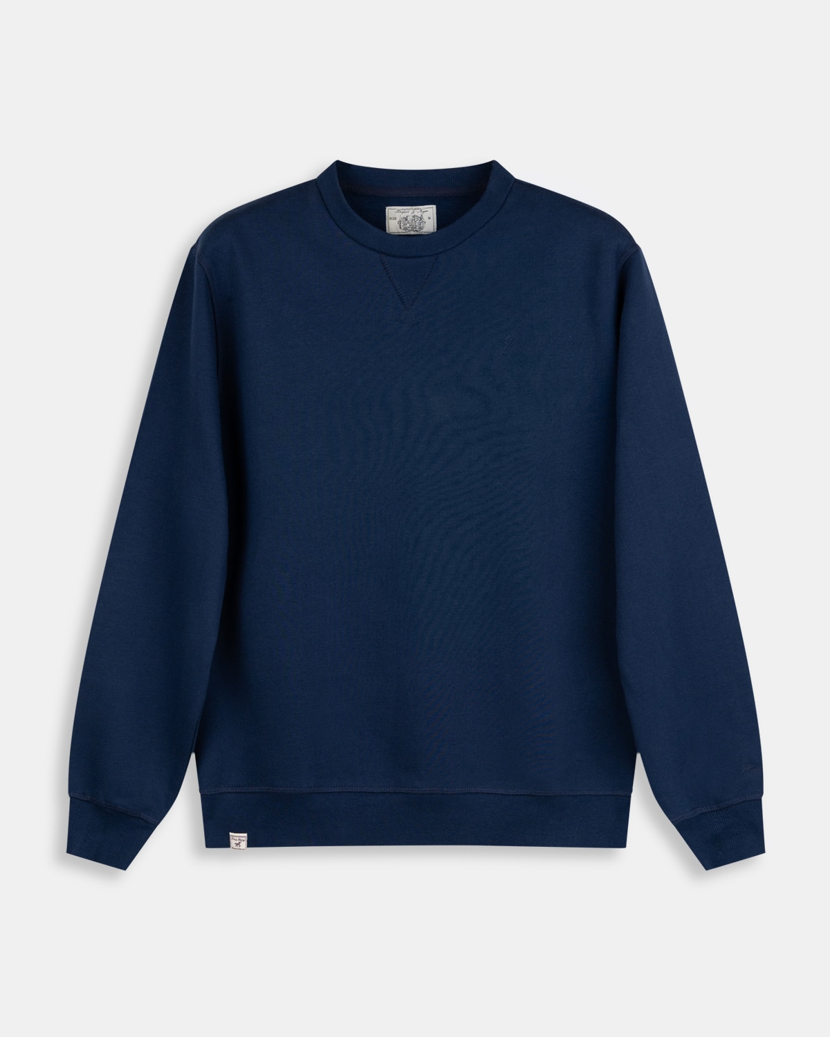 Sudadera crew-neck monogram - Harper & Neyer - Azul oscuro Azul oscuro-4