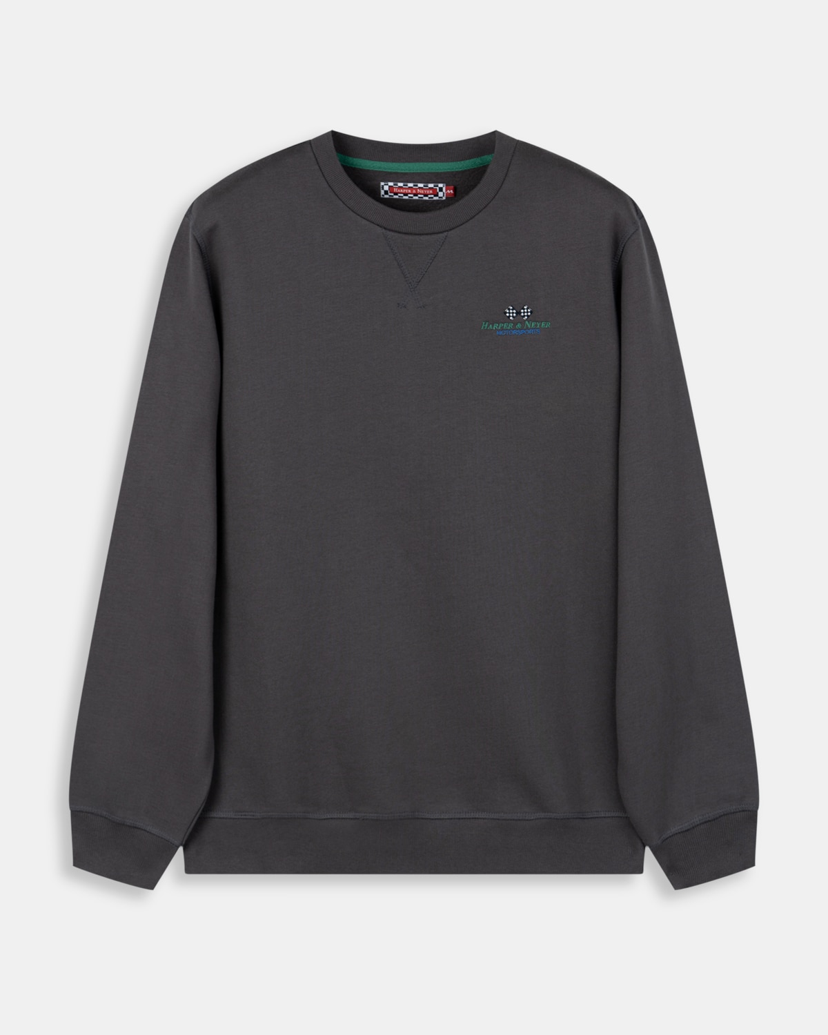 Sudadera crew-neck revline - Harper & Neyer - Negro Negro-6