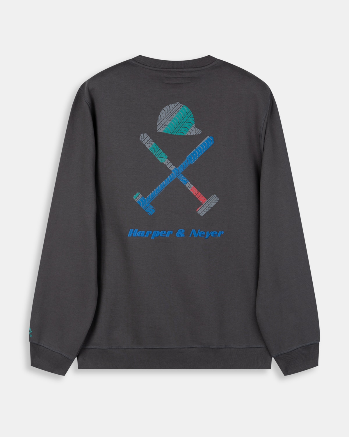 Sudadera crew-neck revline - Harper & Neyer - Negro Negro-5
