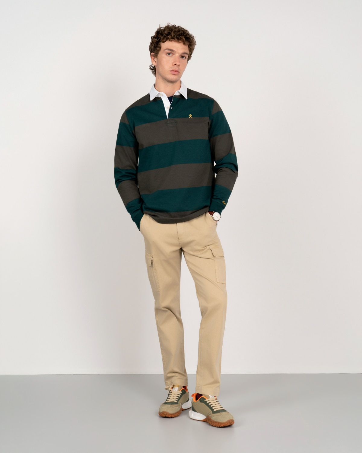 Polo rugby - Harper & Neyer - Verde oscuro Verde oscuro-1