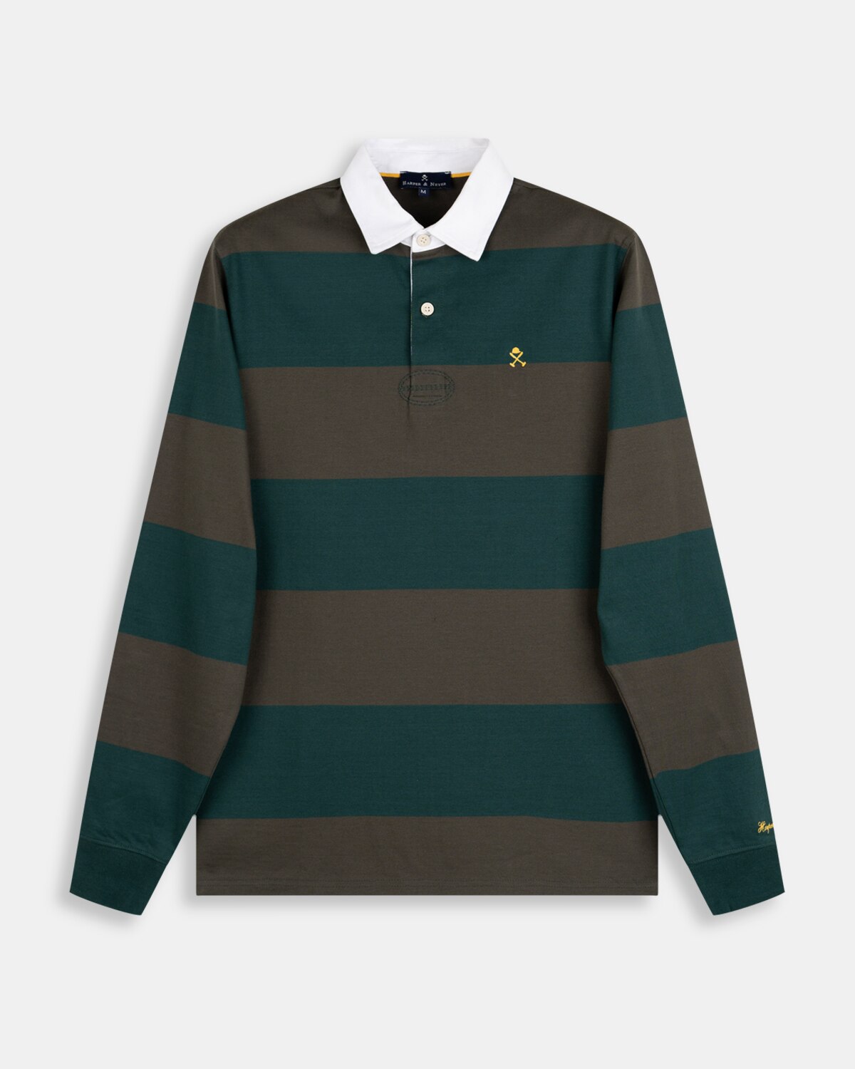 Polo rugby - Harper & Neyer - Verde oscuro Verde oscuro-6