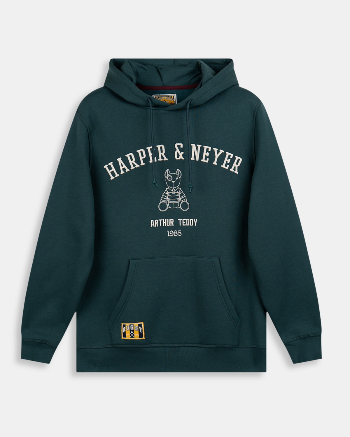 Sudadera hoodie arthur - Harper & Neyer - Verde Agua Verde Agua-6