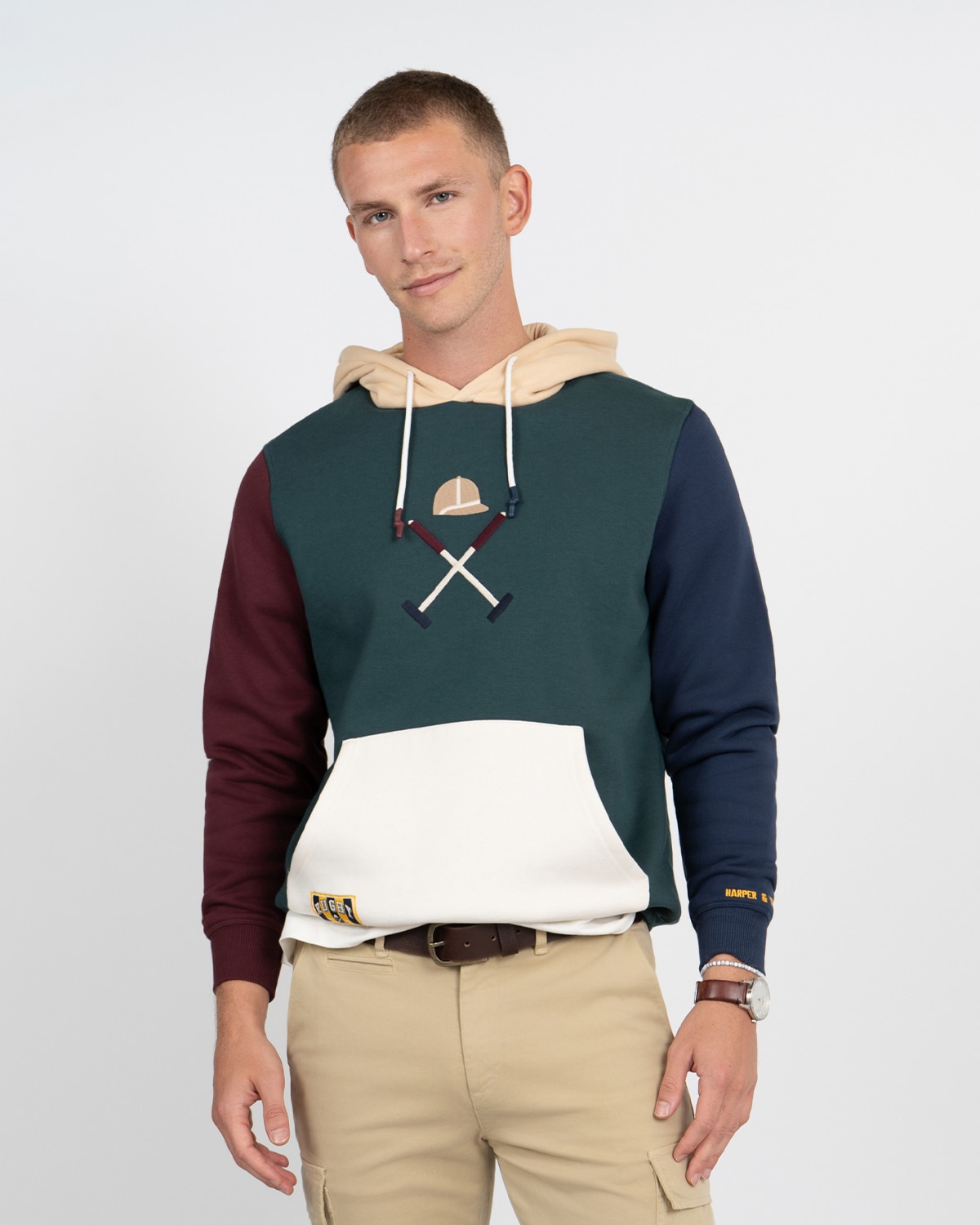 Imagen 0 de Sudadera hoodie atlanta Verde