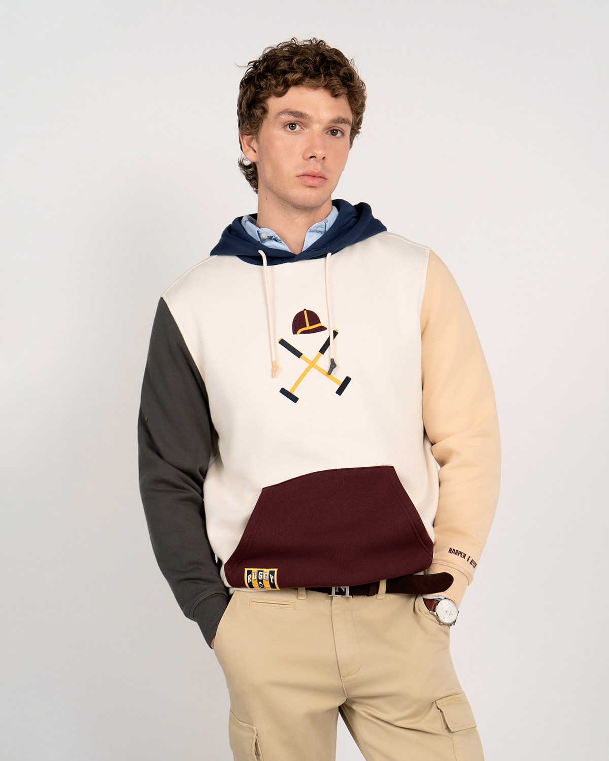 Sudadera hoodie atlanta - Harper & Neyer - Crudo Crudo-1