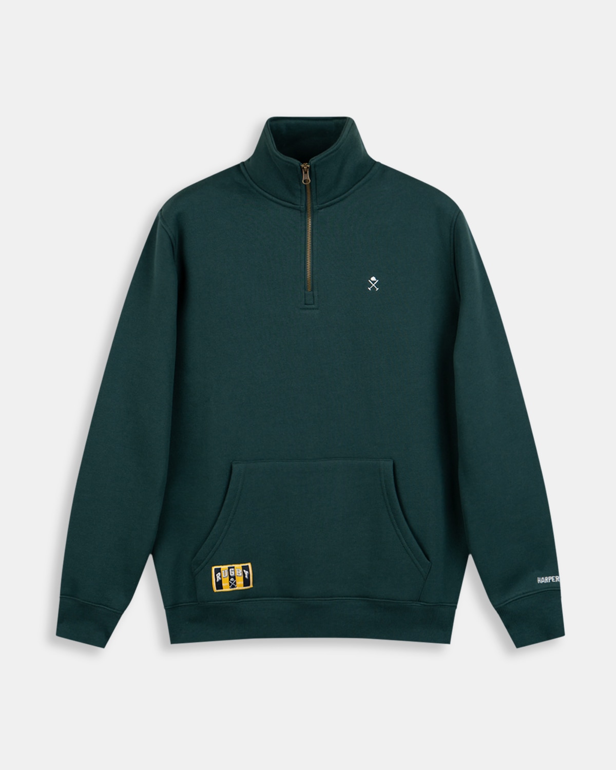 Sudadera half-zipper arthur - Harper & Neyer - Azul marino Azul marino-6