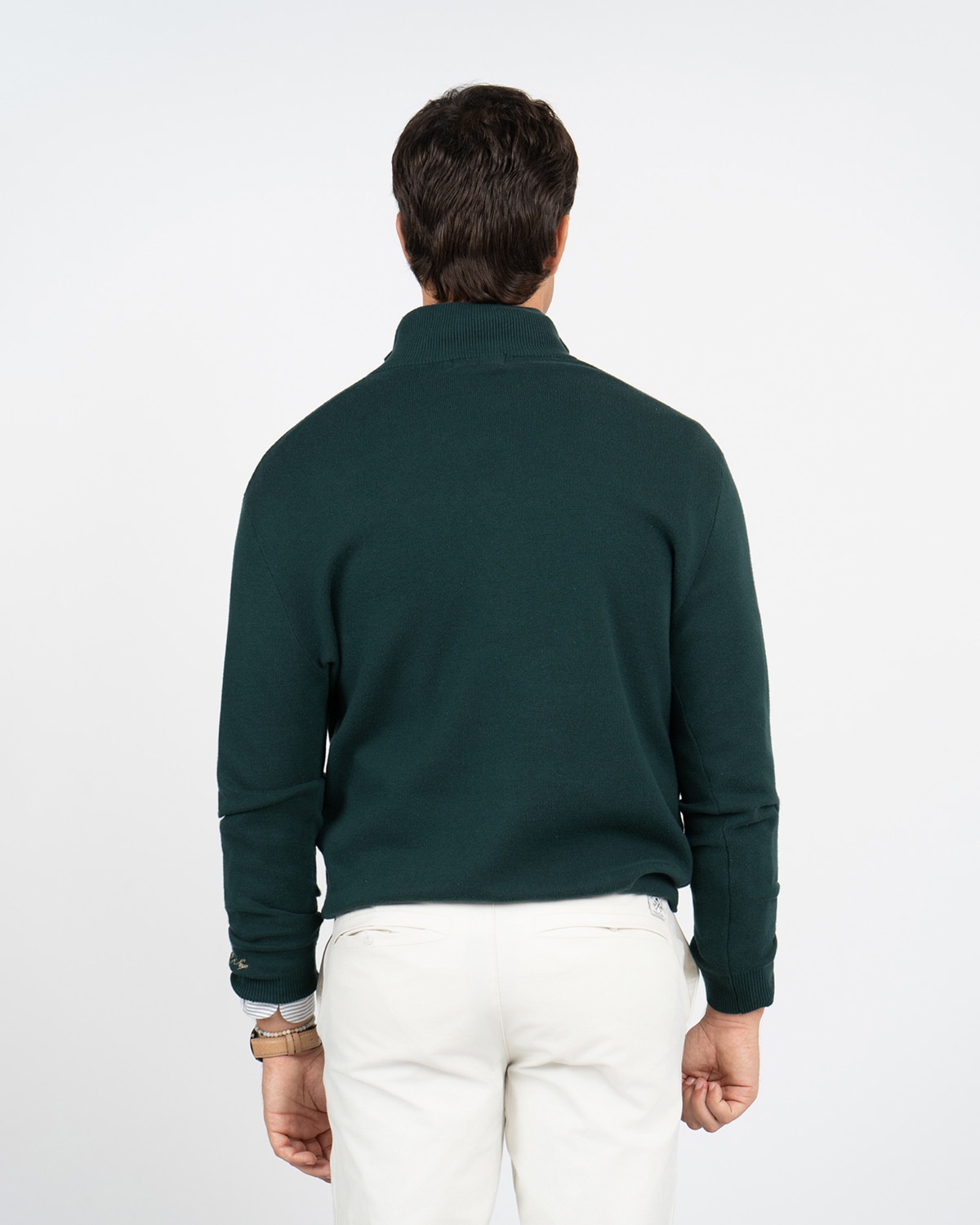 Jersey zipper - Harper & Neyer - Verde oscuro Verde oscuro-2