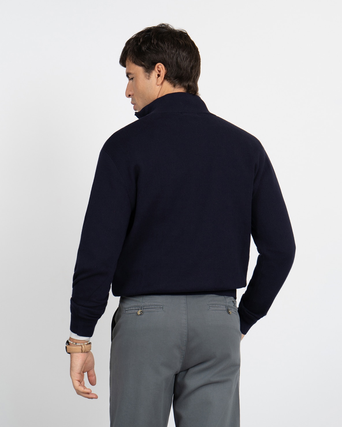 Jersey zipper - Harper & Neyer - Azul marino Azul marino-2