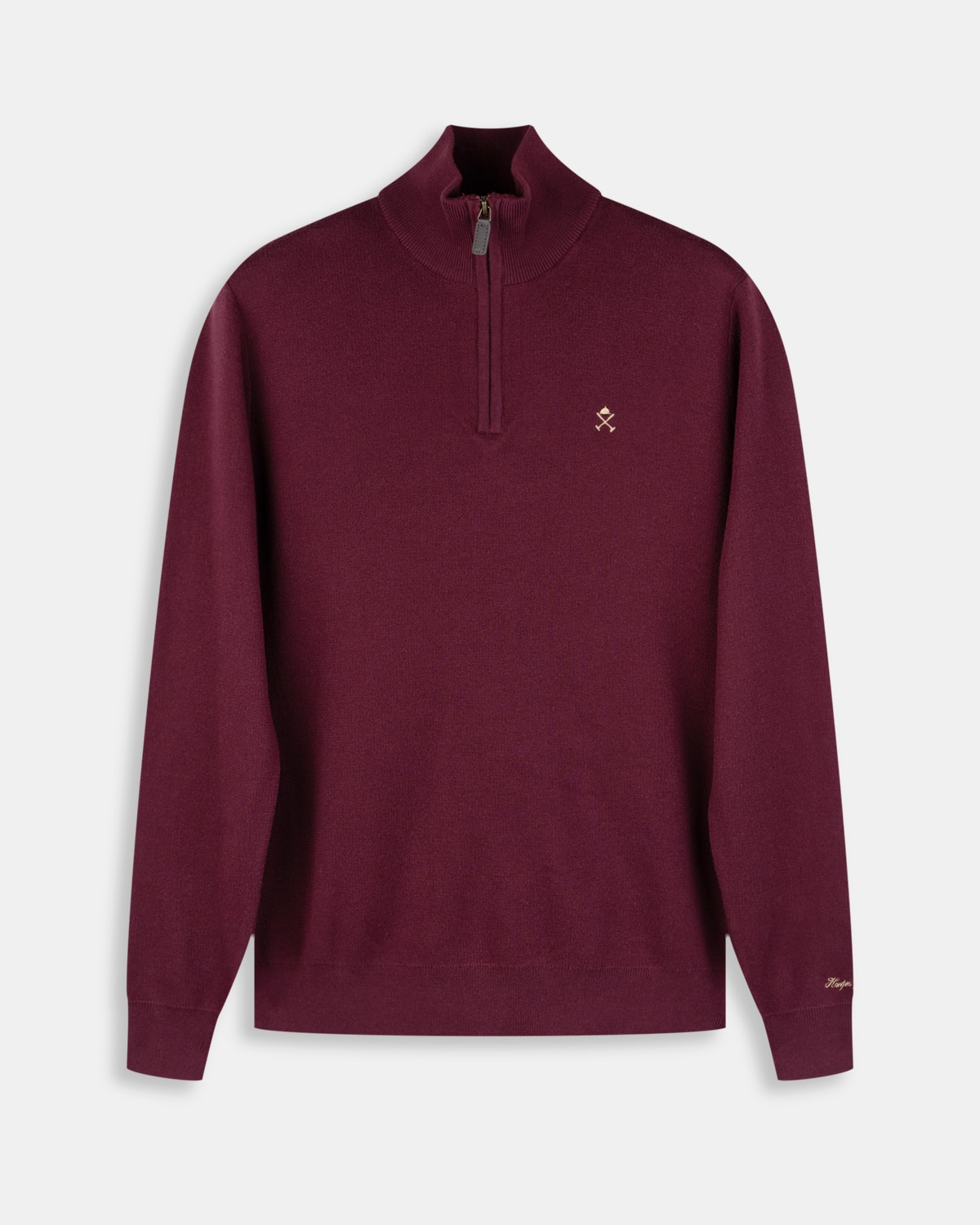 Jersey zipper - Harper & Neyer - Burdeos Burdeos-6
