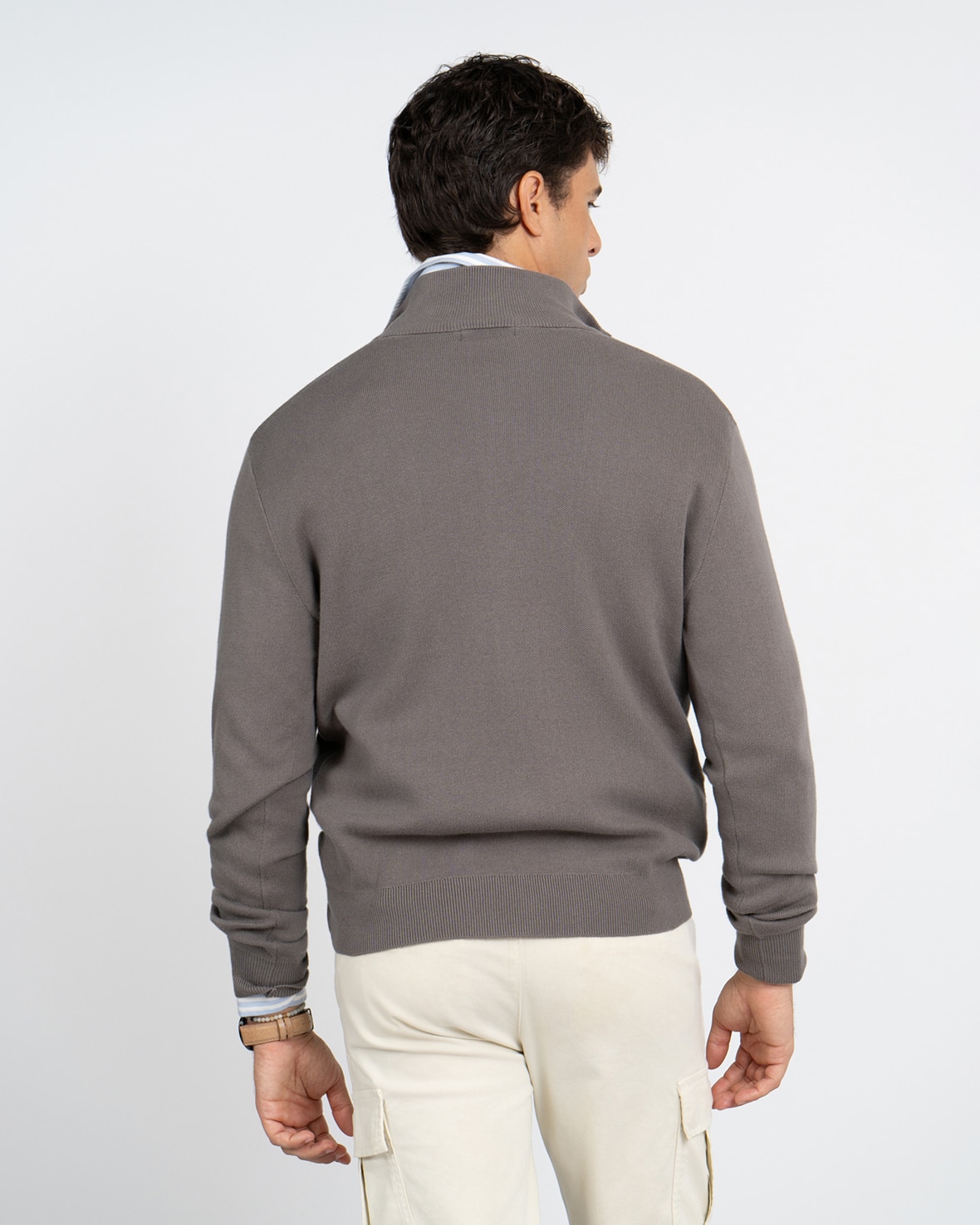 Jersey zipper - Harper & Neyer - Gris Gris-2