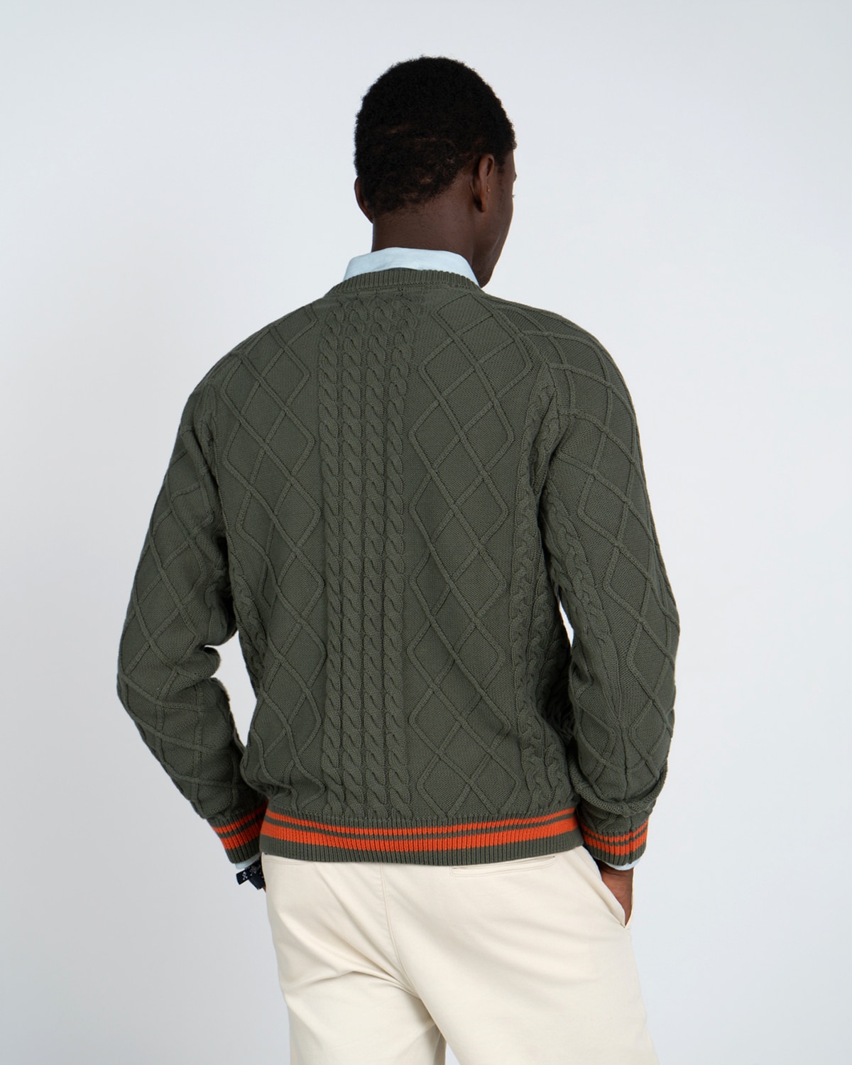 Jersey cardif - Harper & Neyer - Verde militar Verde militar-2