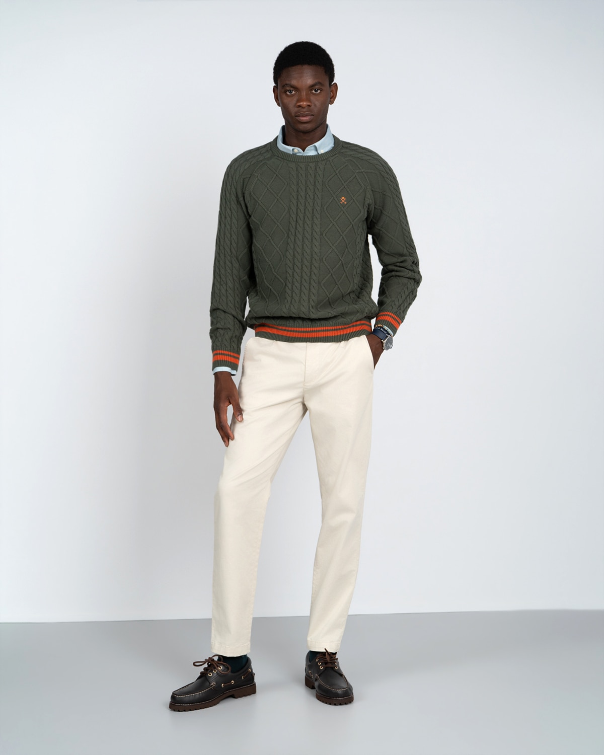 Jersey cardif - Harper & Neyer - Verde militar Verde militar-3
