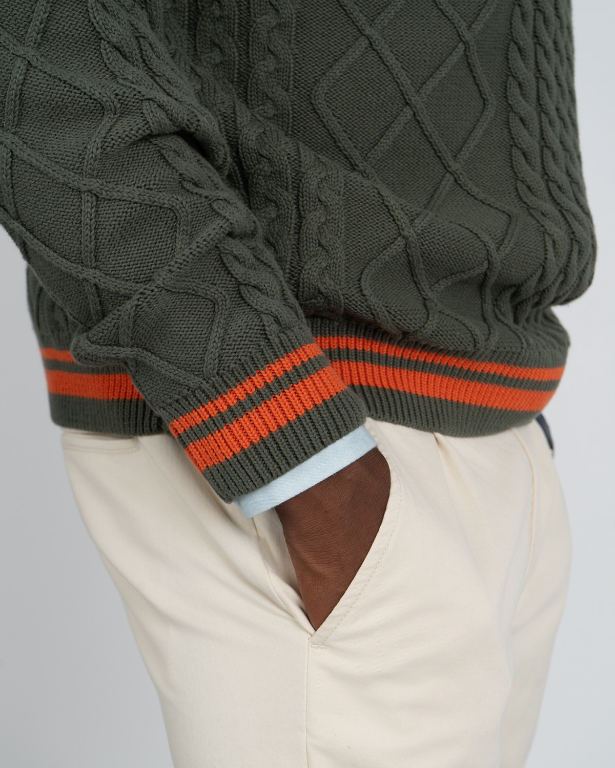 Jersey cardif - Harper & Neyer - Verde militar Verde militar-4