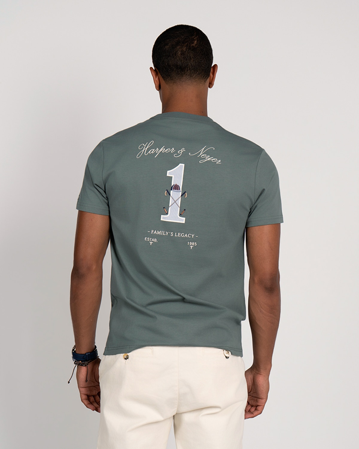 Camiseta winner - Harper & Neyer - Verde militar Verde militar-2