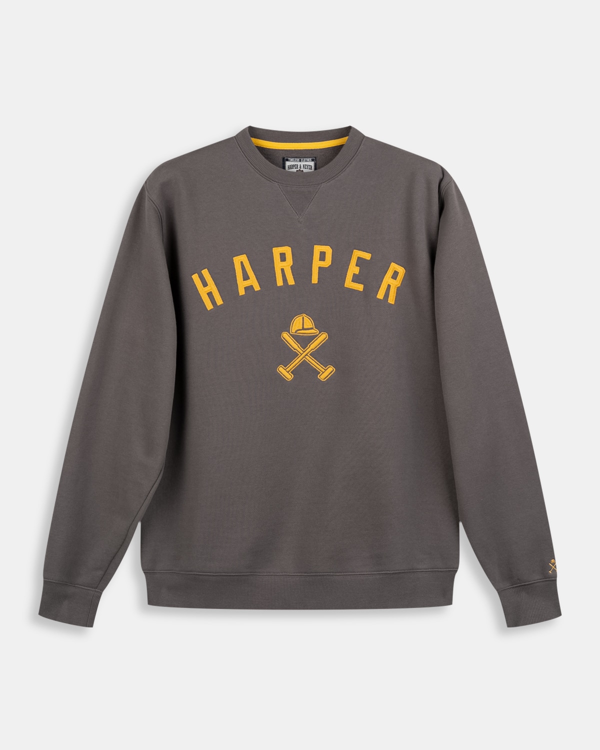 Sudadera crew-neck new england - Harper & Neyer - Negro Negro-4