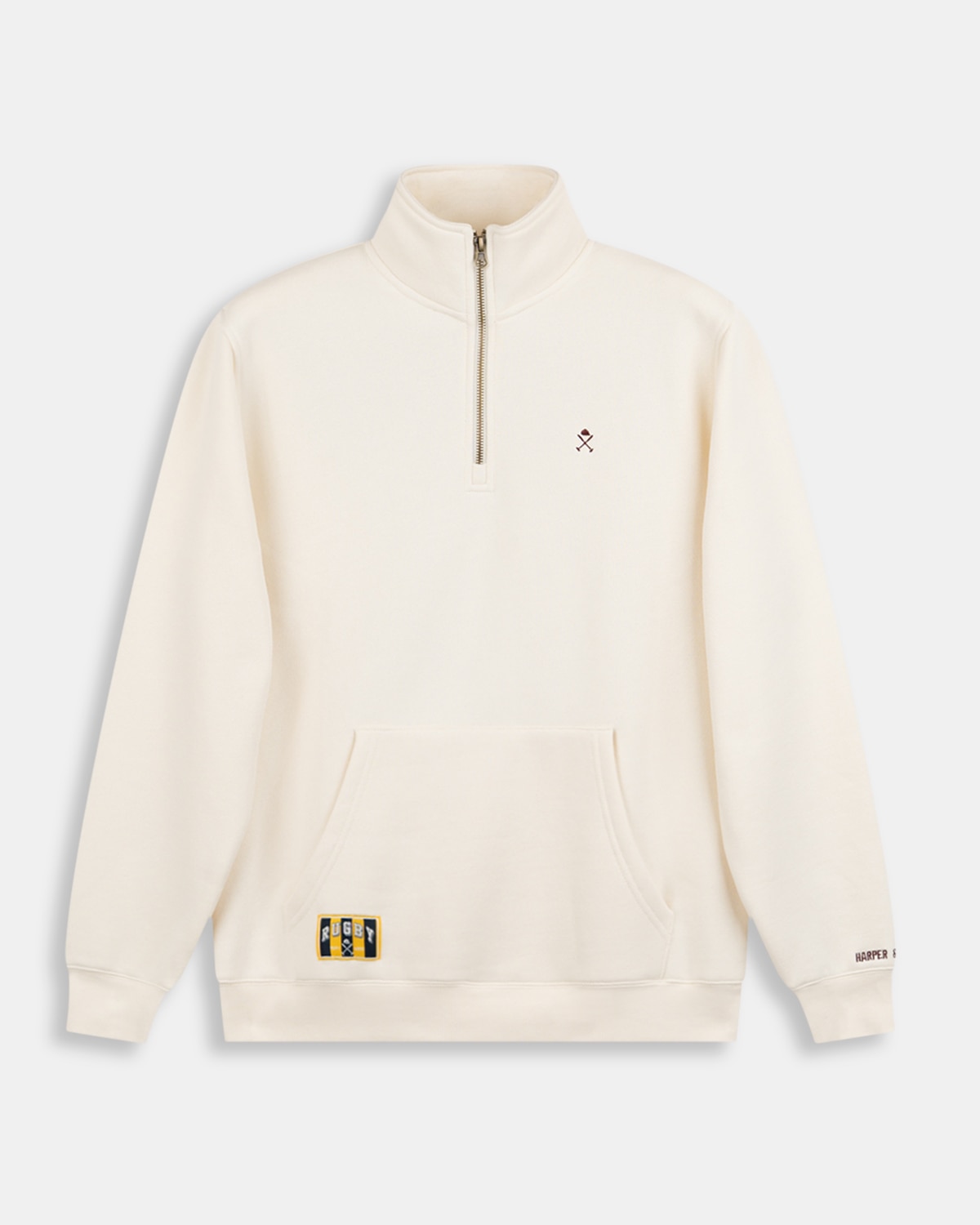 Sudadera half-zipper albany - Harper & Neyer - Crudo Crudo-6
