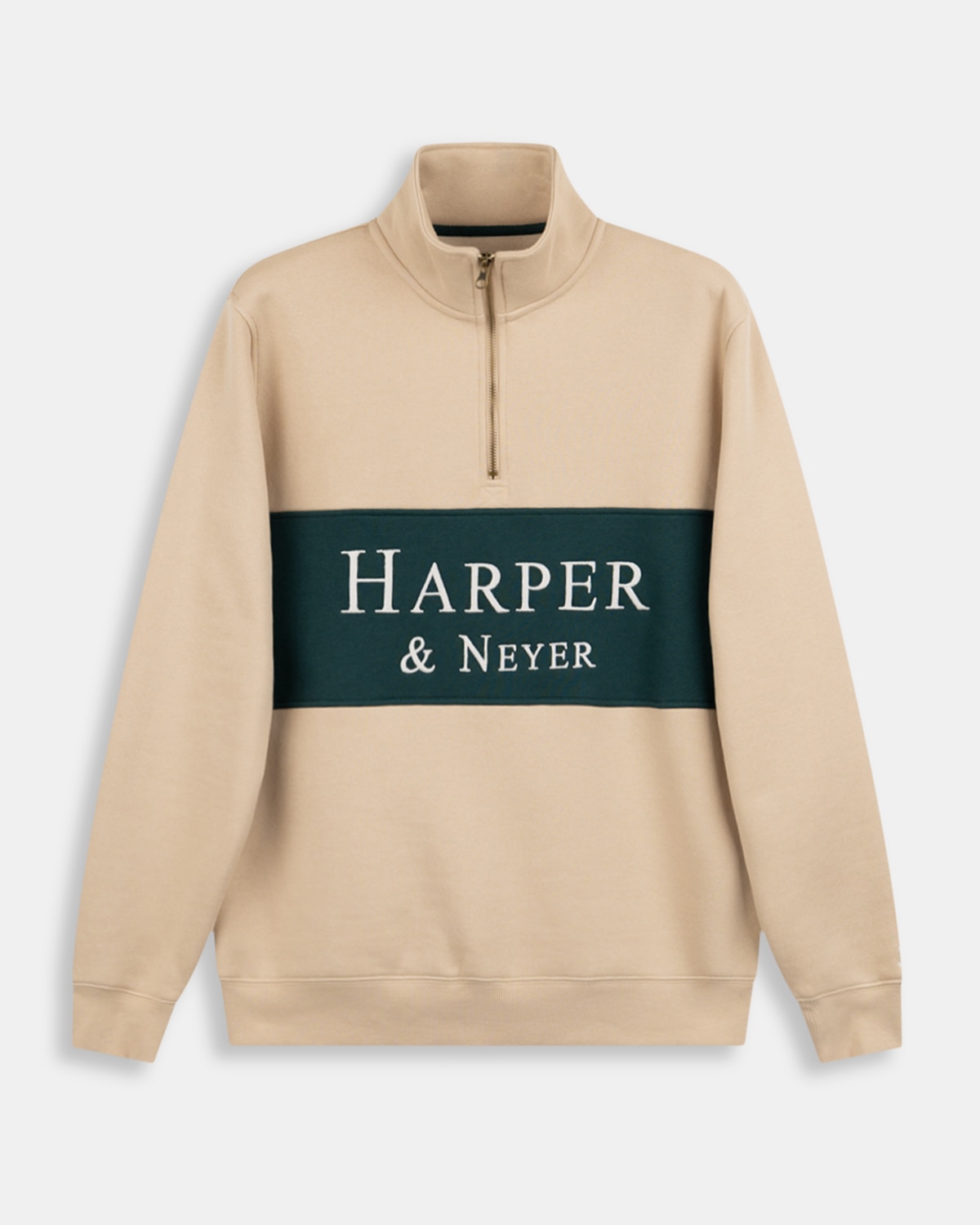 Sudadera half zipper maryland - Harper & Neyer - Camel Camel-6