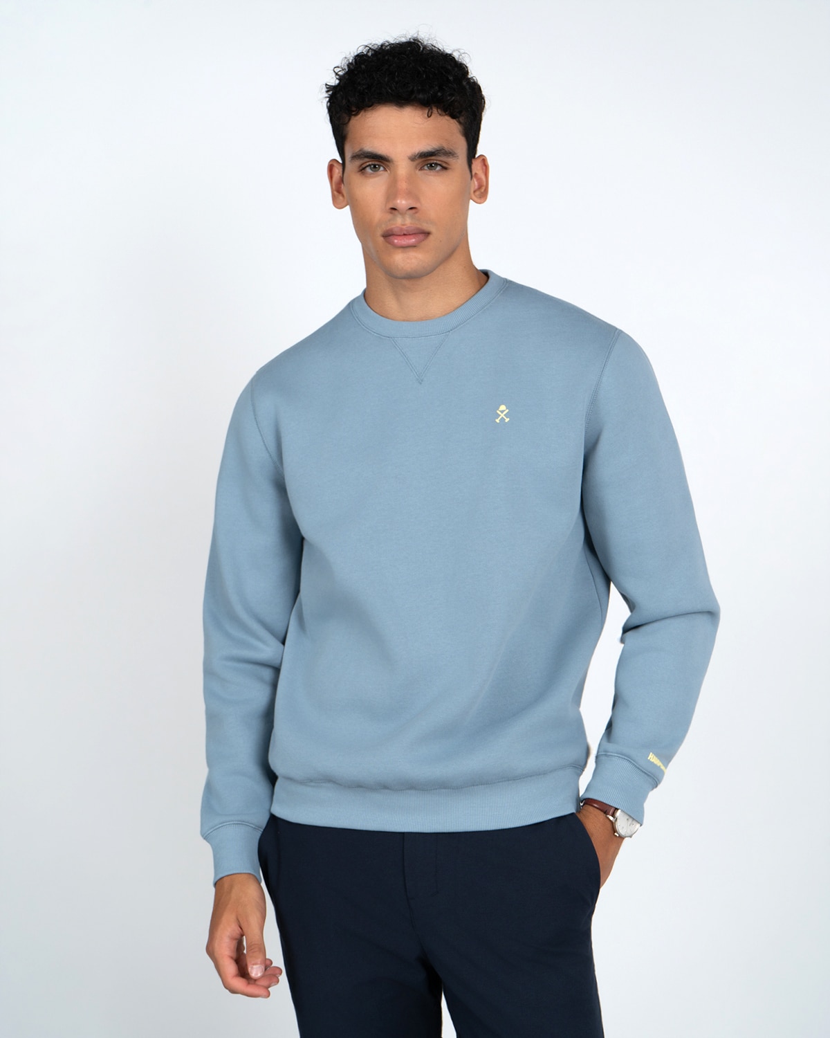Sudadera crew-neck ranger - Harper & Neyer - Azul Azul-1