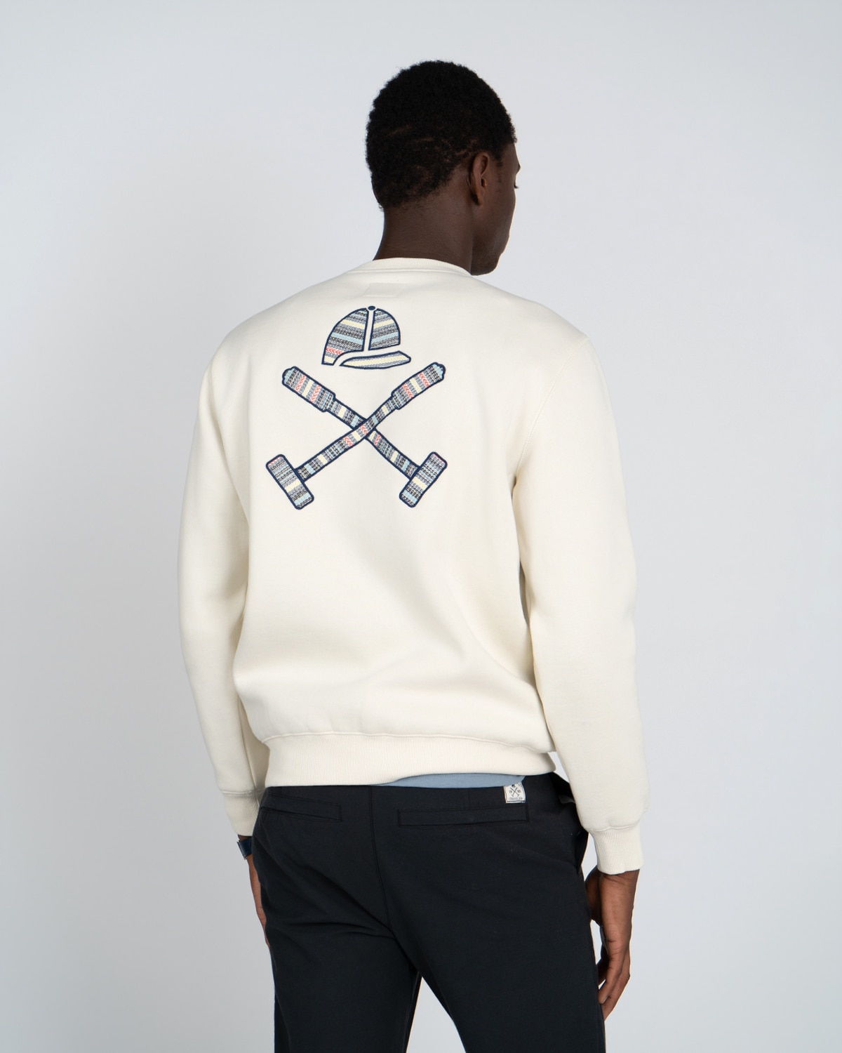 Sudadera crew-neck ranger - Harper & Neyer - Blanco Blanco-2