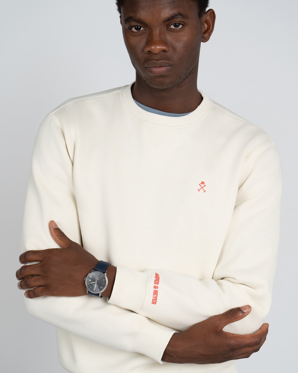 Sudadera crew-neck ranger - Harper & Neyer - Blanco Blanco-3