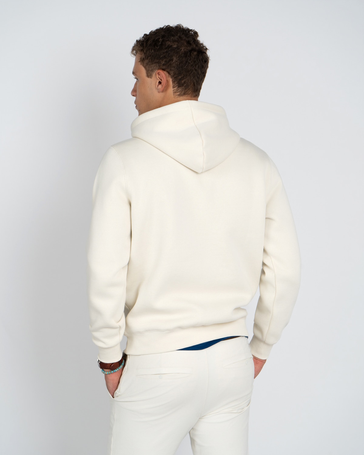Sudadera hoodie retro - Harper & Neyer - Blanco Blanco-3