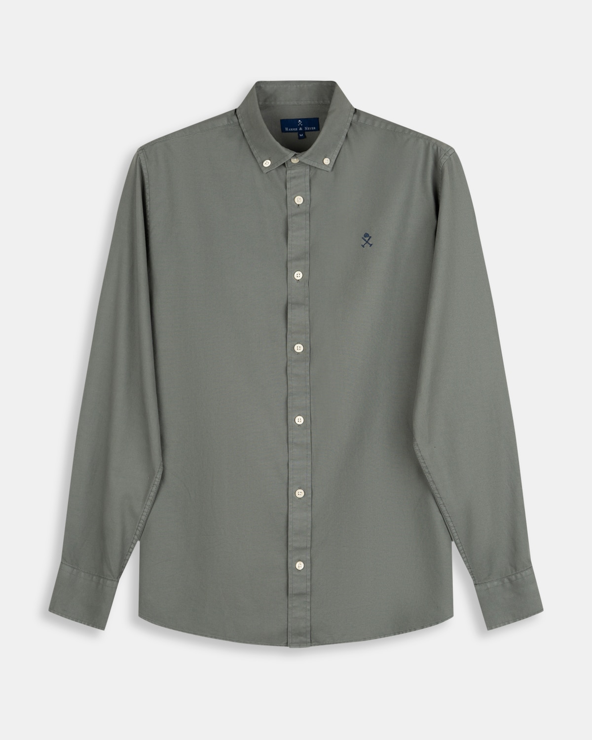 Imagen 6 de Camisa lisa - Harper & Neyer - Verde militar Verde militar