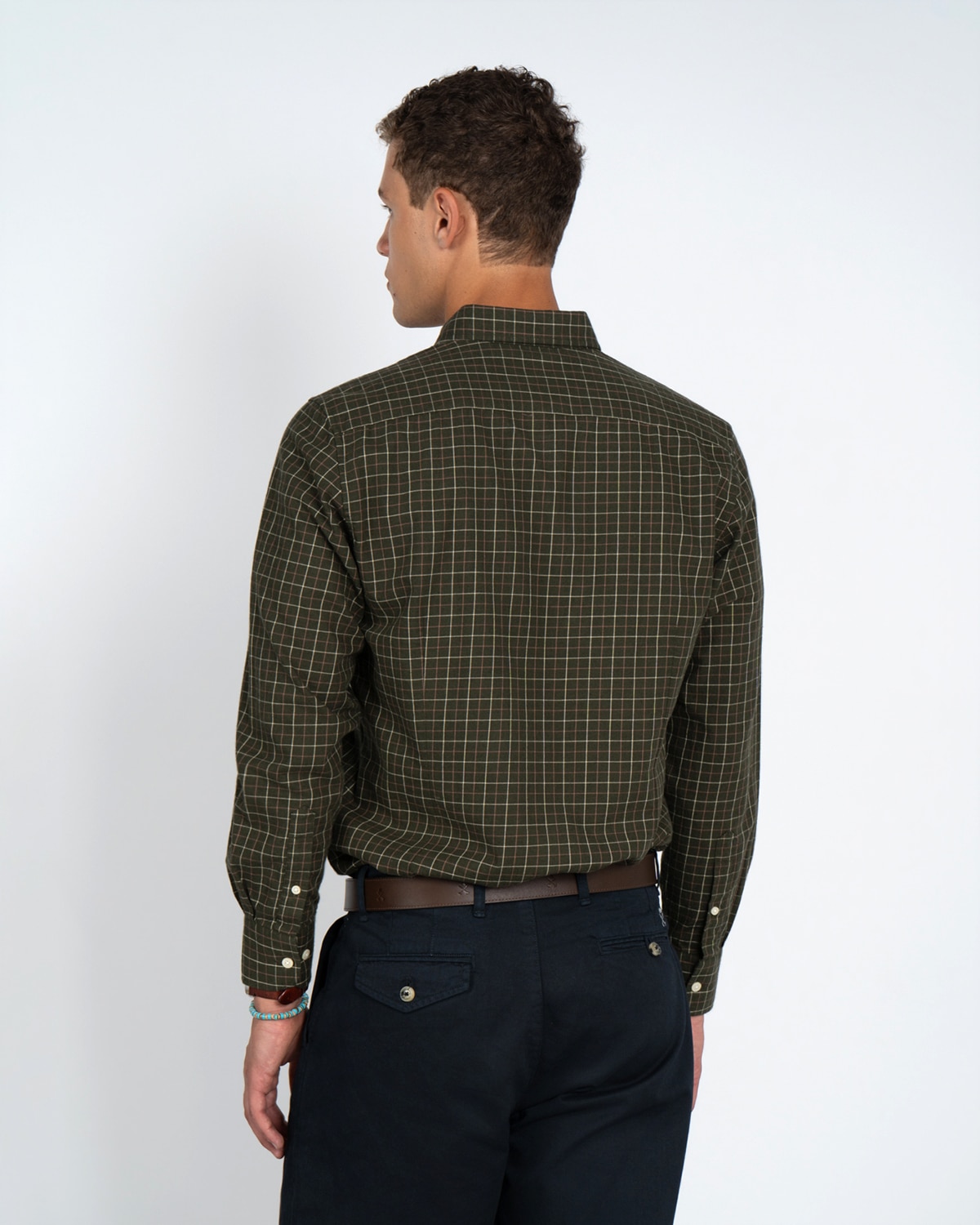 Imagen 4 de Camisa cuadros - Harper & Neyer - Verde Oliva Verde Oliva