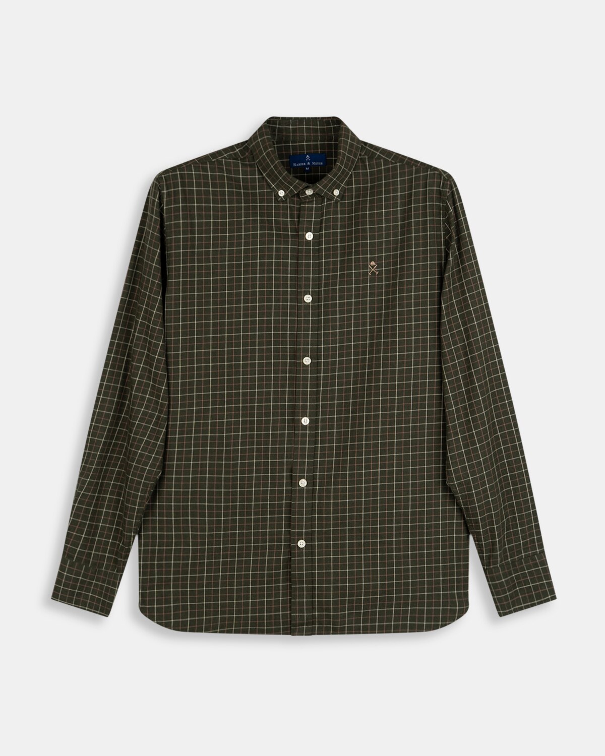 Imagen 6 de Camisa cuadros - Harper & Neyer - Verde Oliva Verde Oliva