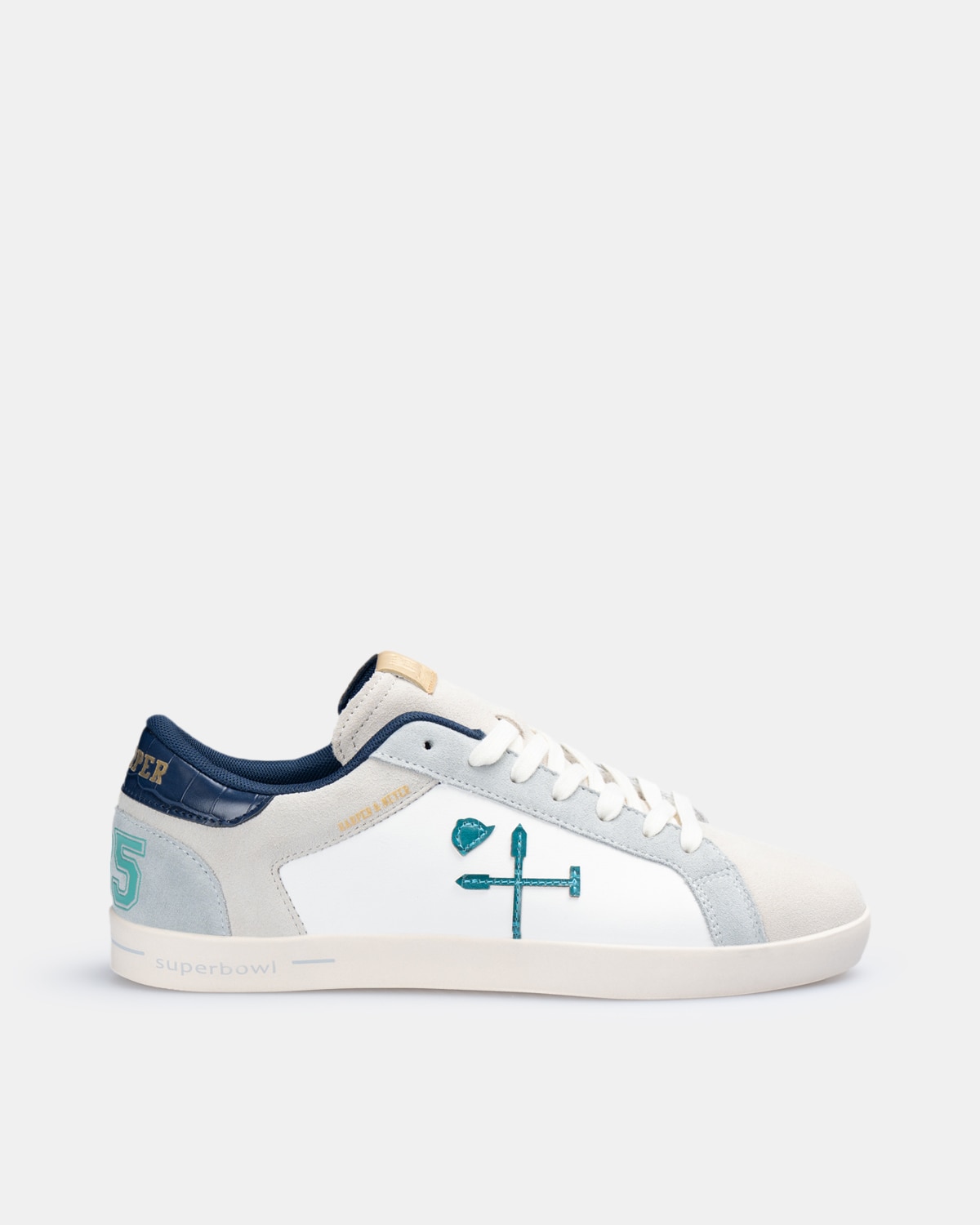 Zapatillas de vestir de hombre con cierre de cordones - Harper & Neyer - Crudo Crudo-1