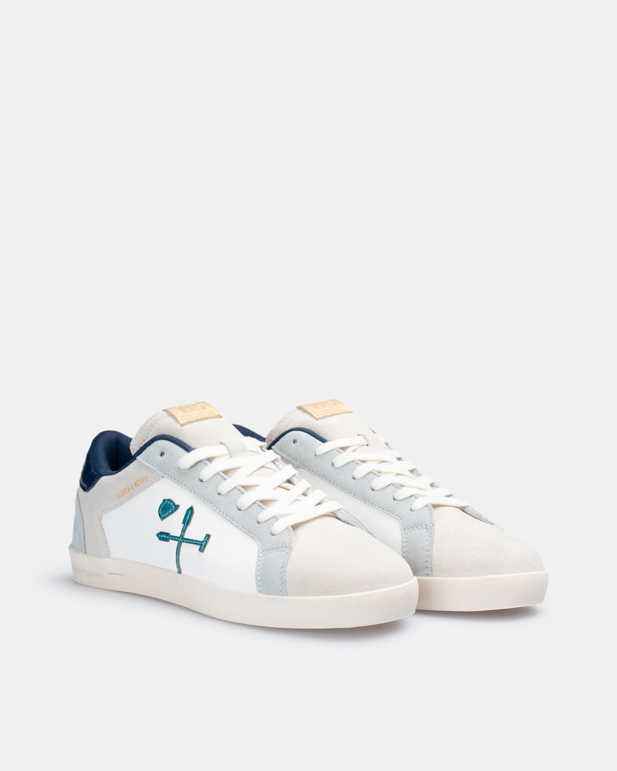 Zapatillas de vestir de hombre con cierre de cordones - Harper & Neyer - Crudo Crudo-3