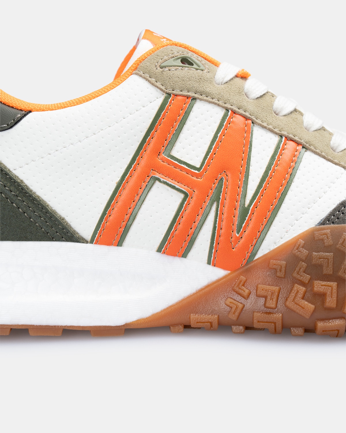 Zapatillas de vestir de hombre con cierre de cordones - Harper & Neyer - Verde militar Verde militar-5