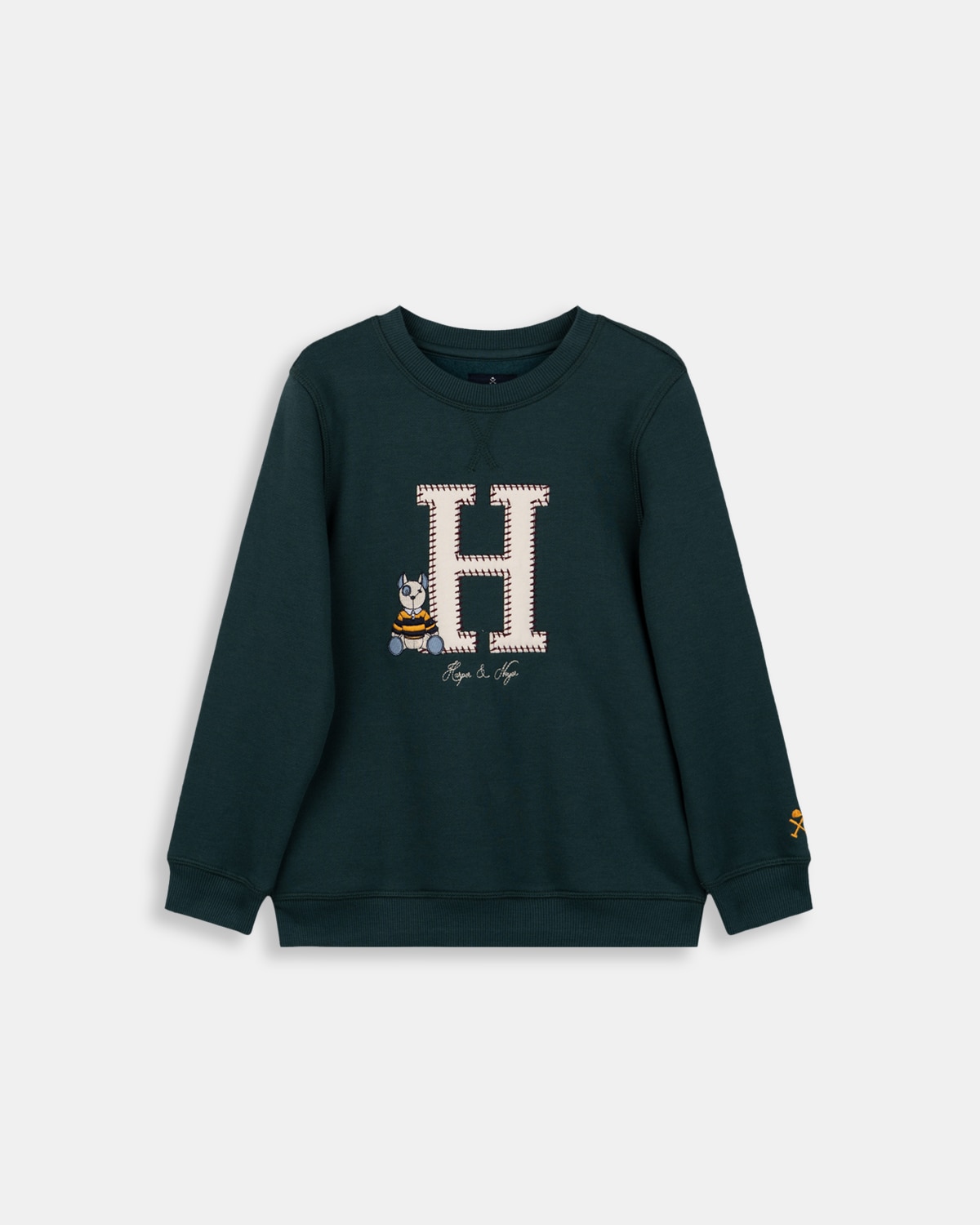 Imagen 1 de Sudadera harvard kids - Harper & Neyer - Verde oscuro Verde oscuro