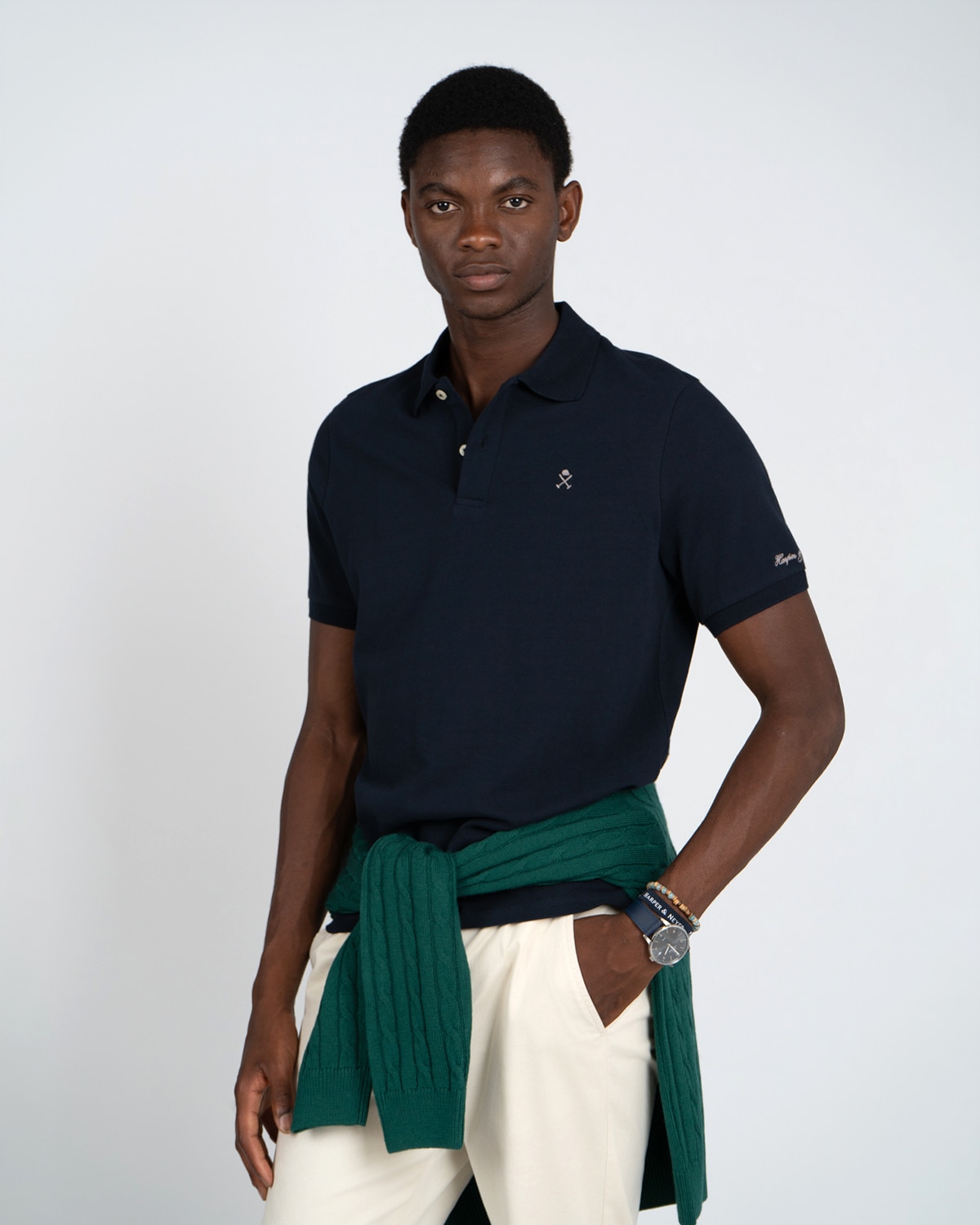 Polo icon - Harper & Neyer - Azul marino Azul marino-1