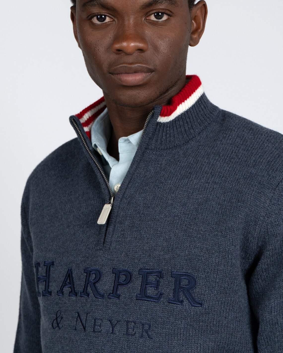 Jersey monaco - Harper & Neyer - Azul marino Azul marino-3