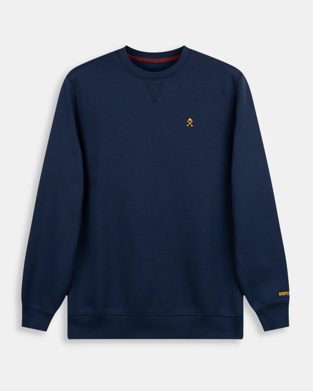 Sudadera crew-neck yale - Harper & Neyer - Azul marino Azul marino-6