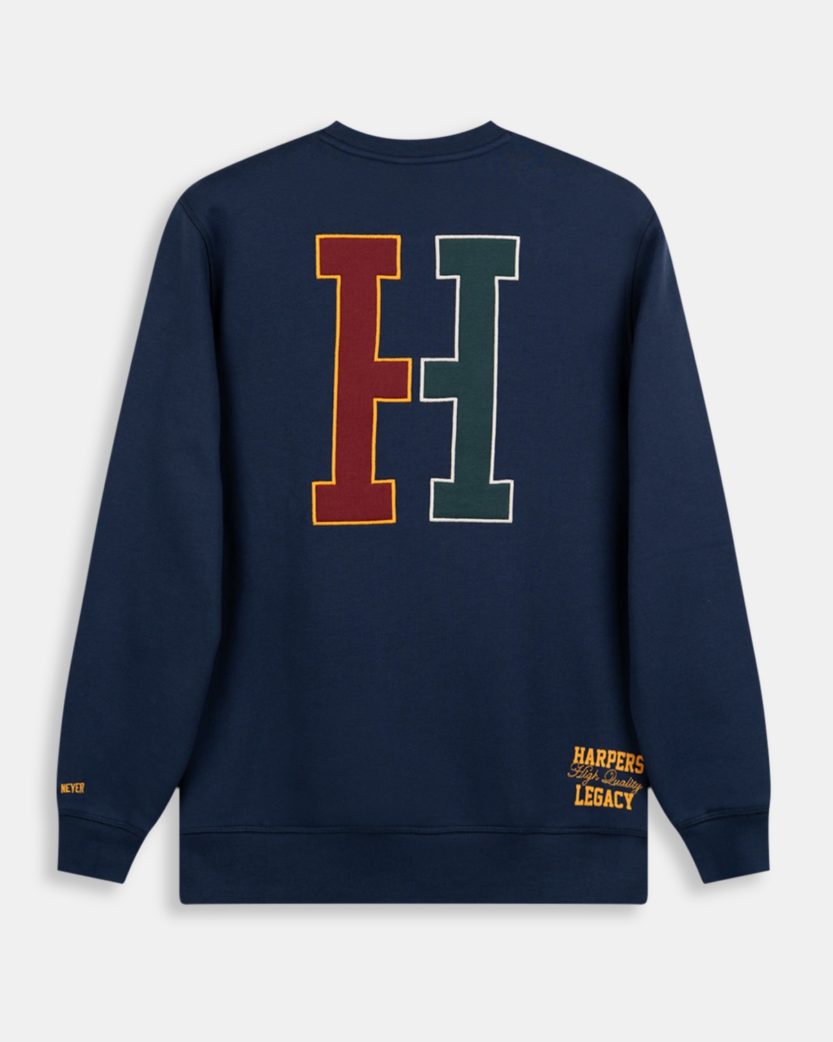 Sudadera crew-neck yale - Harper & Neyer - Azul marino Azul marino-5