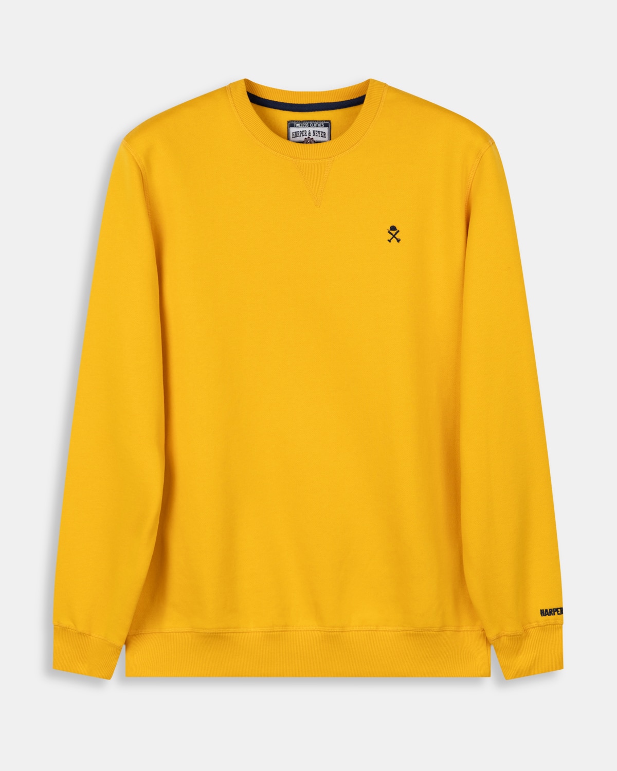 Sudadera crew-neck yale - Harper & Neyer - Amarillo Amarillo-6