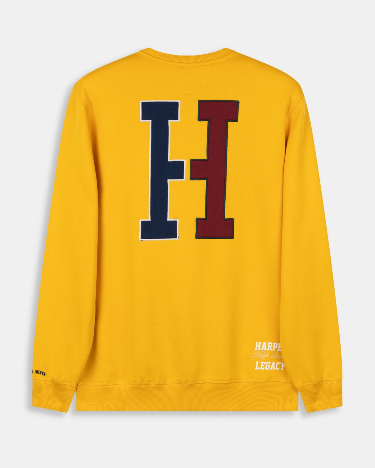 Sudadera crew-neck yale - Harper & Neyer - Amarillo Amarillo-5