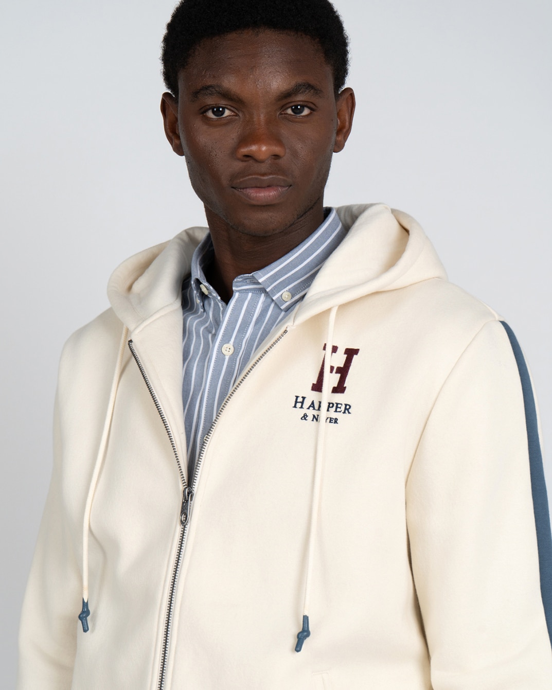 Sudadera zipper michigan - Harper & Neyer - Crudo Crudo-4