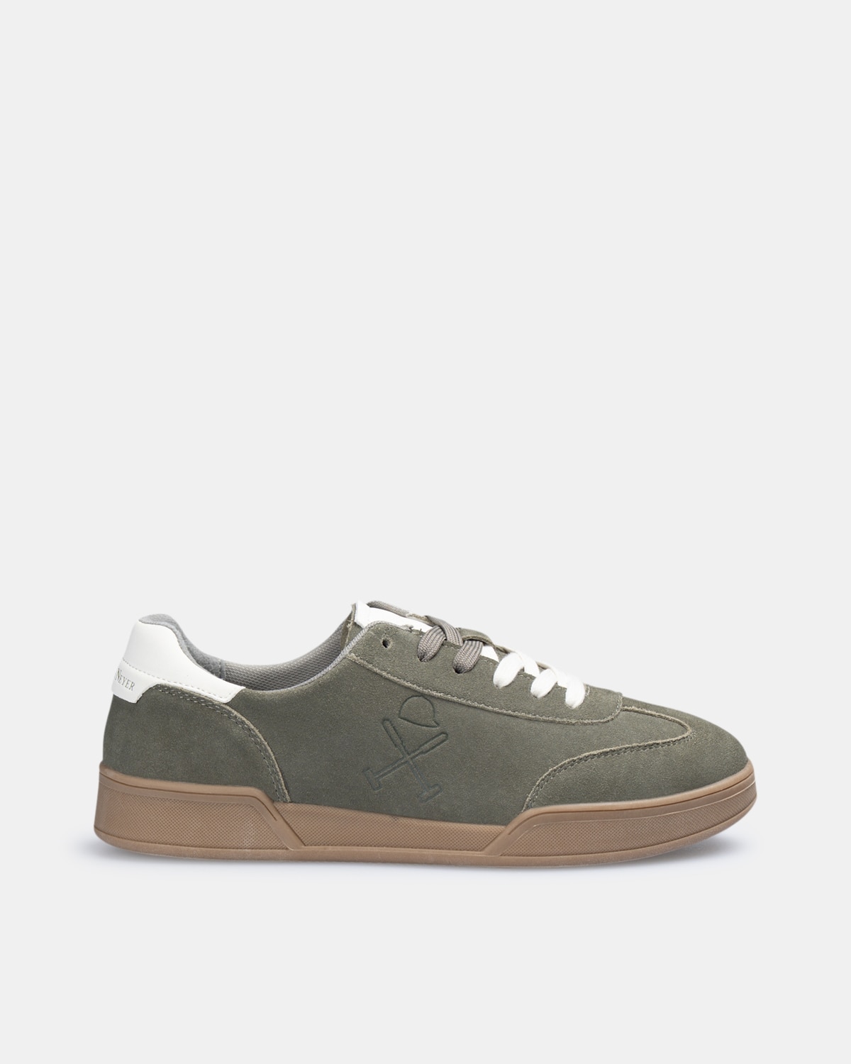 Zapatillas de vestir de hombre con cierre de cordones - Harper & Neyer - Gris Gris-1