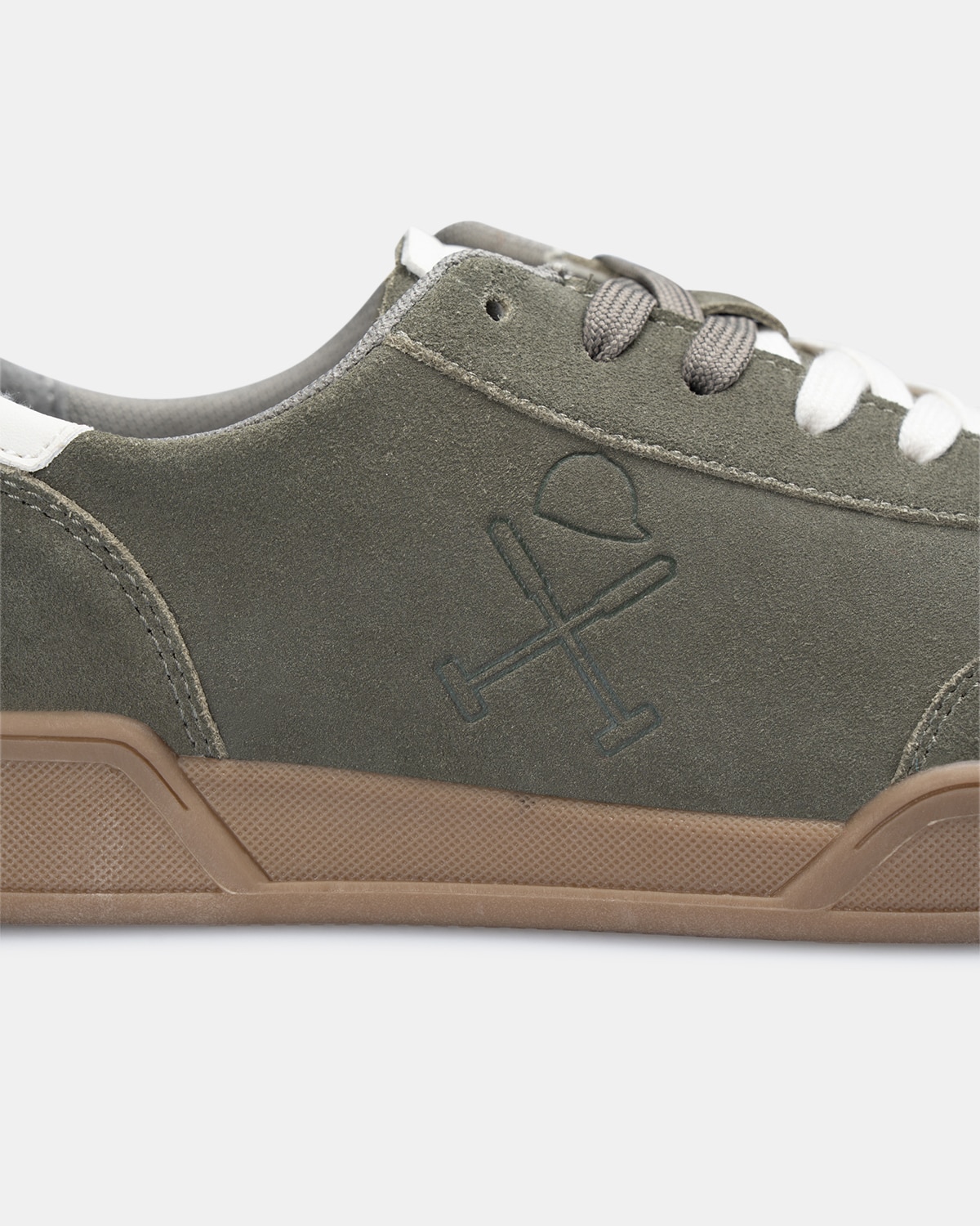 Zapatillas de vestir de hombre con cierre de cordones - Harper & Neyer - Gris Gris-5