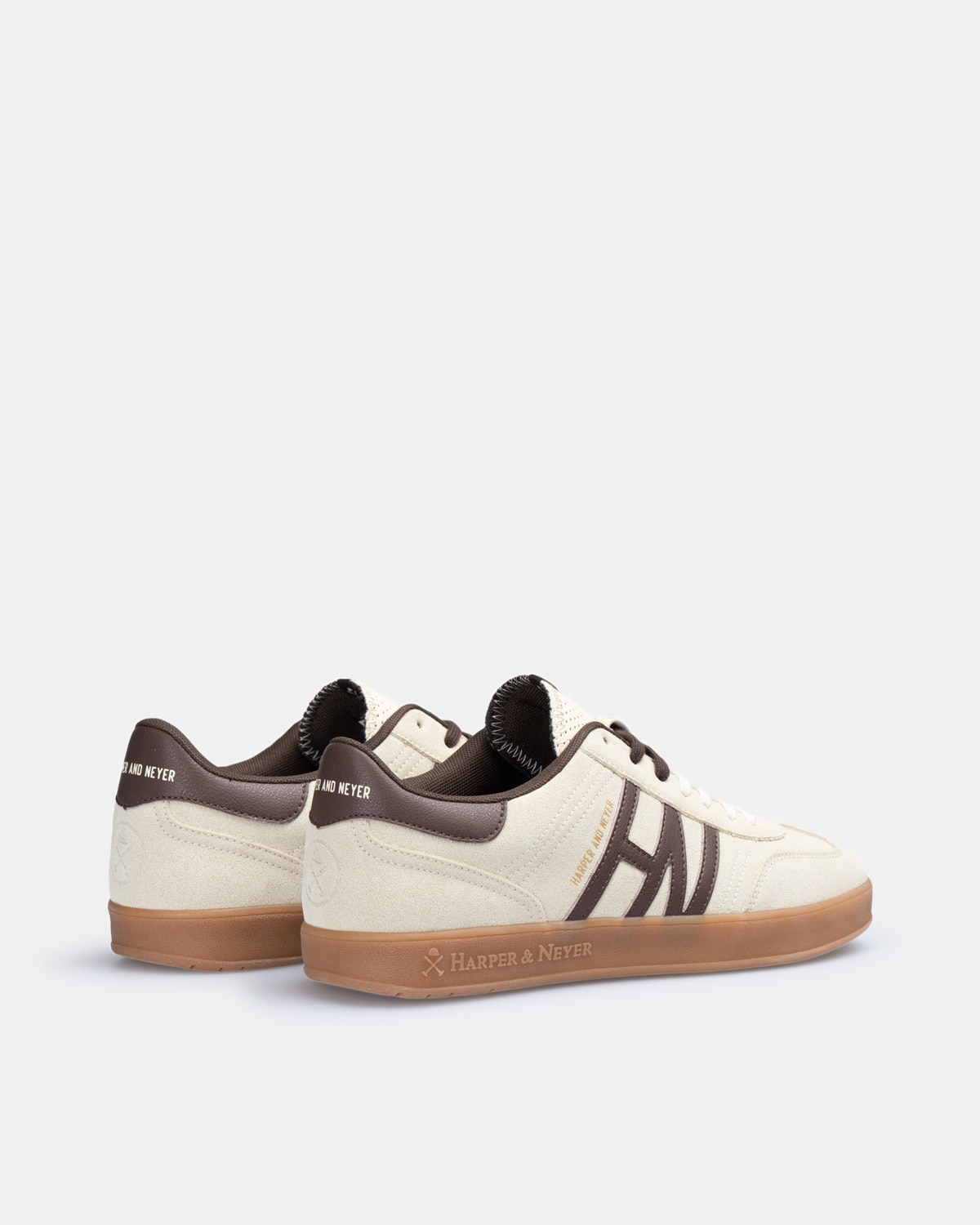 Zapatillas de vestir de hombre con cierre de cordones - Harper & Neyer - Crudo Crudo-2