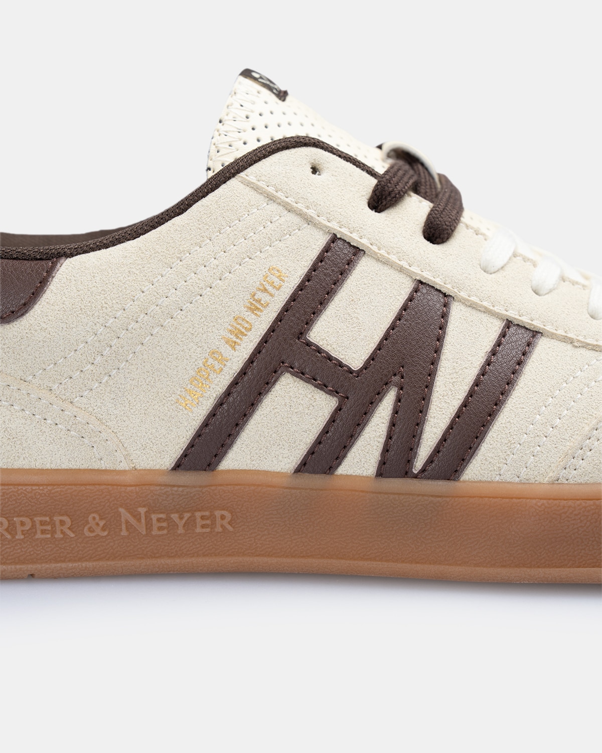 Zapatillas de vestir de hombre con cierre de cordones - Harper & Neyer - Crudo Crudo-5