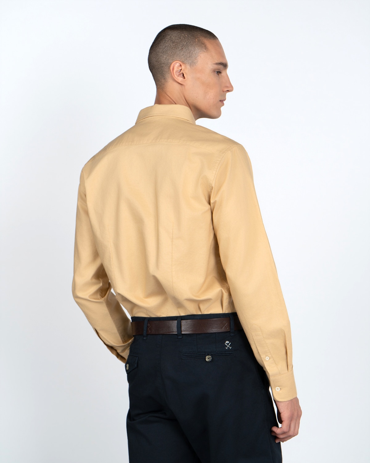 Camisa lisa - Harper & Neyer - Camel Camel-3