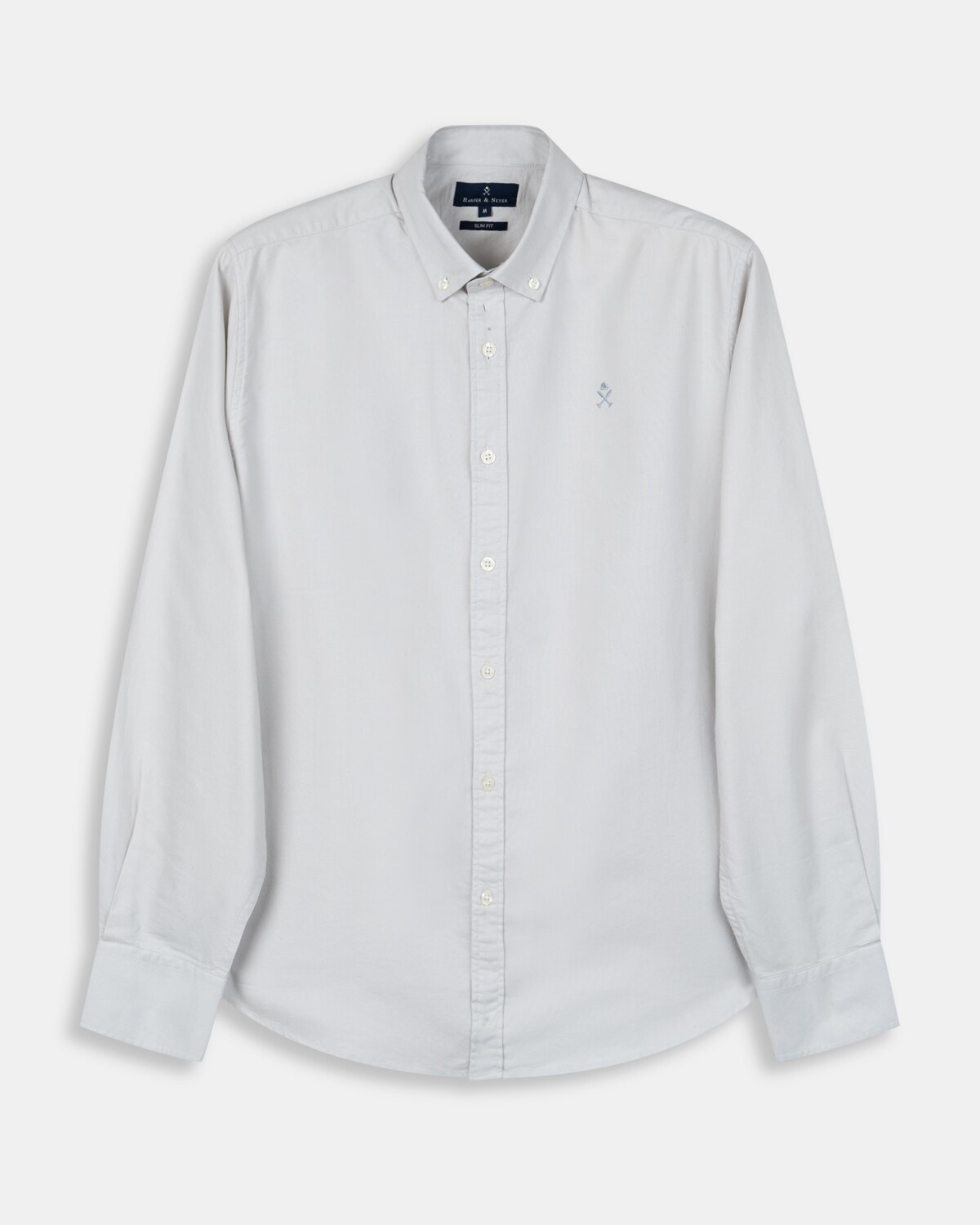 Camisa lisa - Harper & Neyer - Gris claro Gris claro-6
