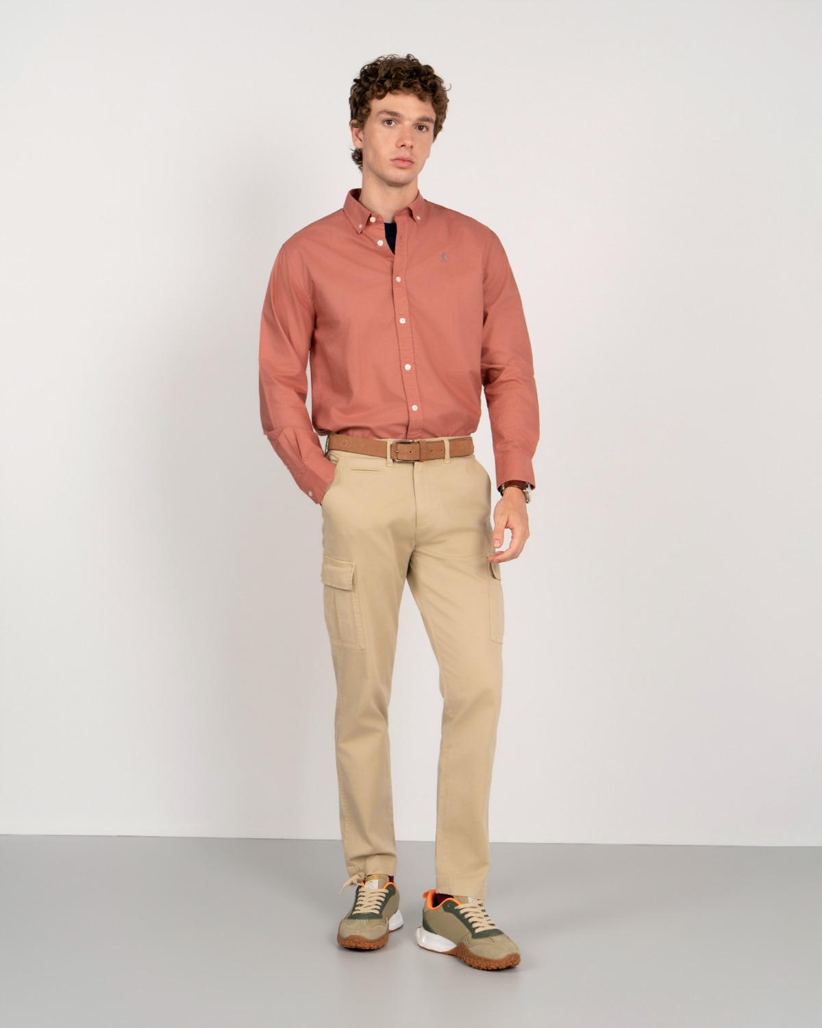 Camisa lisa - Harper & Neyer - Rojo Rojo-1