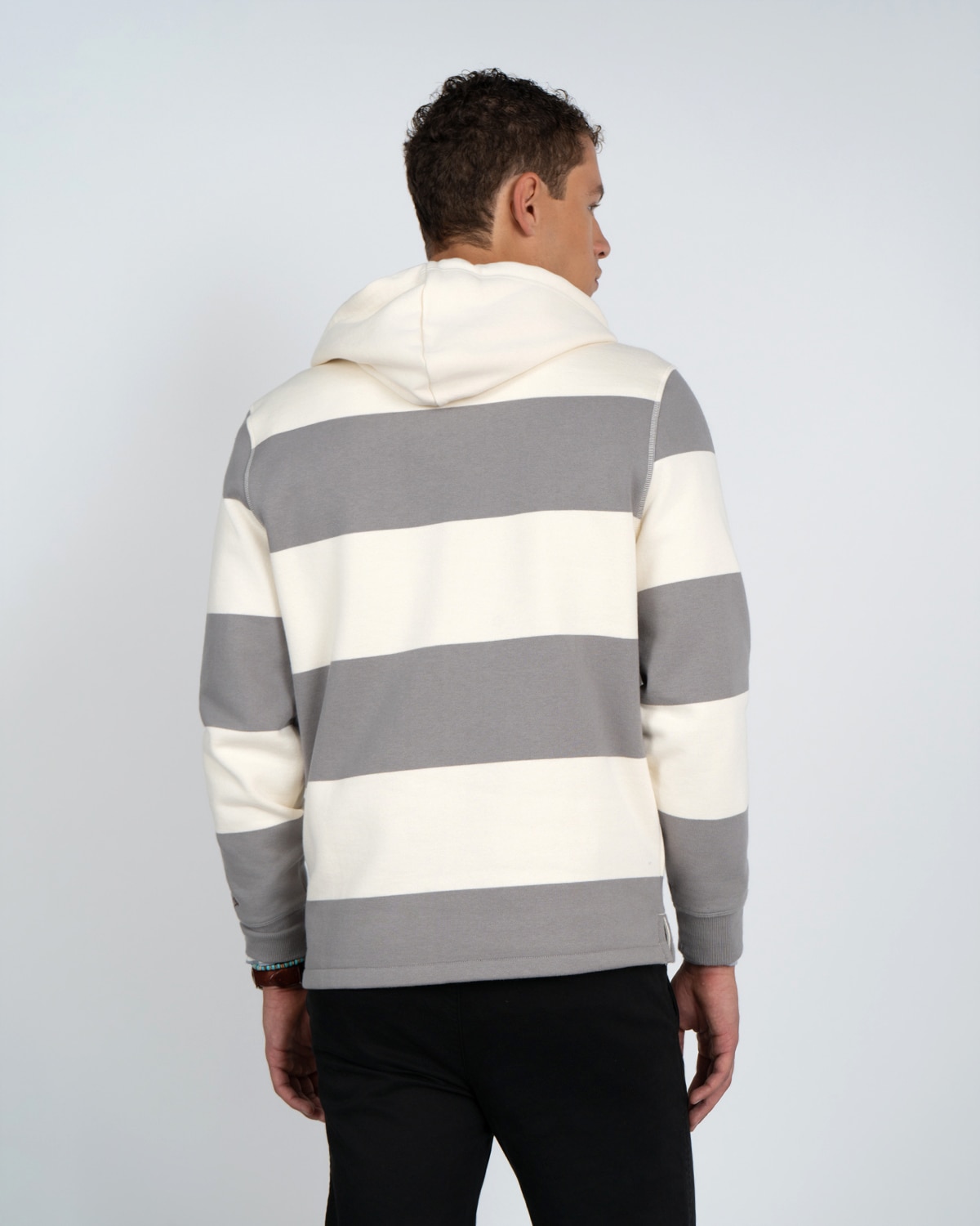 Sudadera hoddie ascot - Harper & Neyer - Gris Gris-3